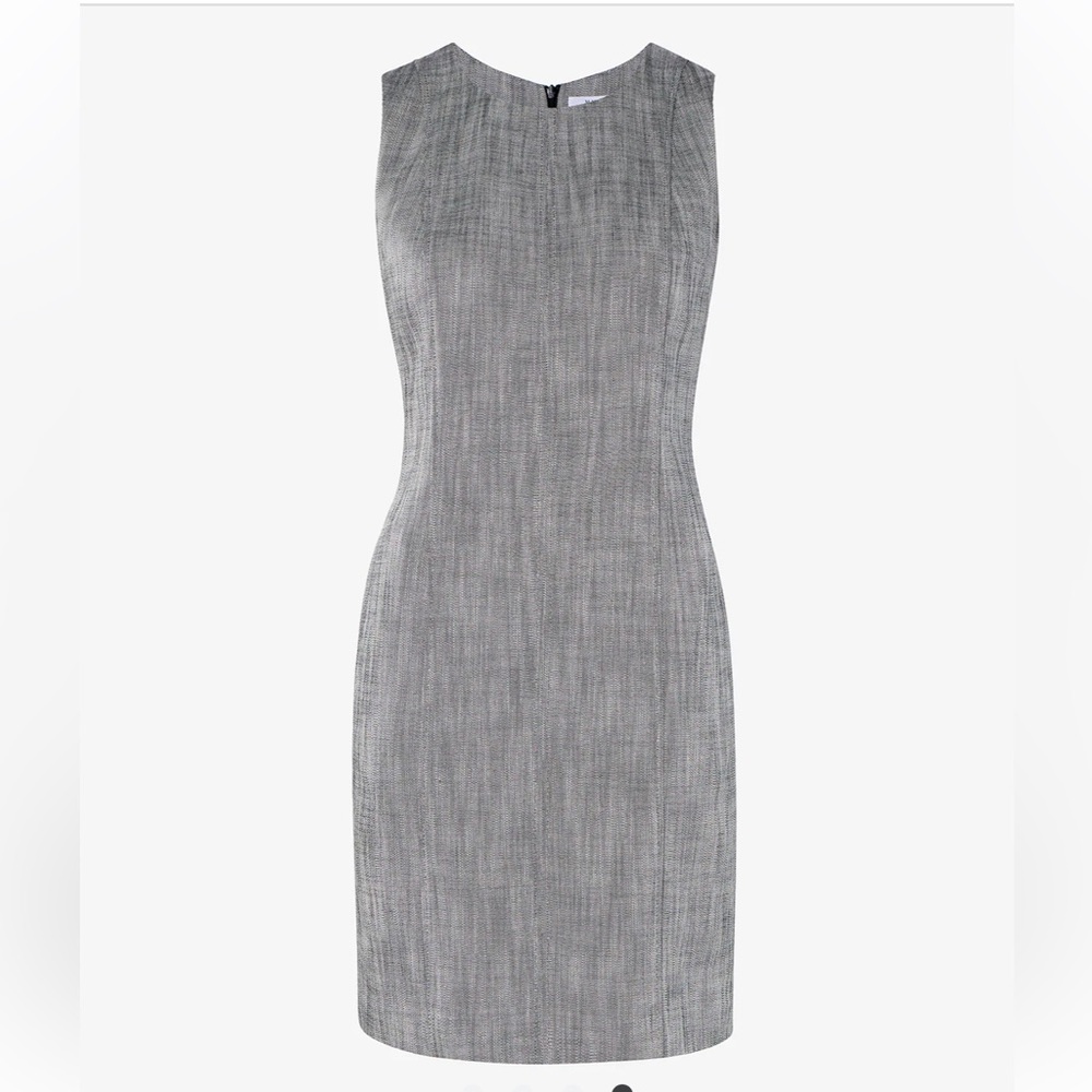 MM Lafleur Gray Sleeveless Dress